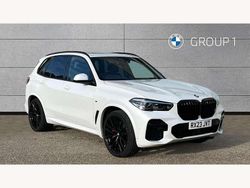 White Used 2023 BMW X5 M Sport SUV | £53,995 (Expensive)