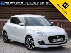 White Used 2020 Suzuki Swift SZ-T Hatchback | £9,695 (Fair price)