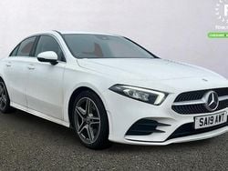 White Used 2019 Mercedes A180 AMG line Sedan | £17,099 (Fair price)