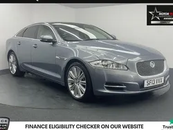 Grey Used 2013 Jaguar XJ Portfolio Sedan | £9,270 (Fair price)