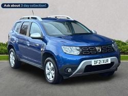 Blue Used 2021 Dacia Duster Comfort Hatchback | £9,799 (Good price)