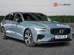 Grey Used 2021 Volvo V60 R-Design Estate | £25,350 (Fair price)