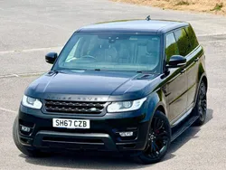 Black Used 2017 Land Rover Range Rover Sport HSE SUV | £22,990 (Good price)