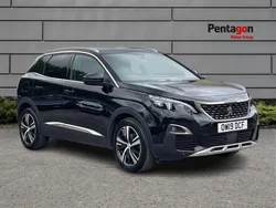 Black Used 2019 Peugeot 3008 GT-line SUV | £11,699 (Good price)
