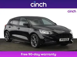 Black Used 2019 Ford Focus ST-Line Hatchback | £11,999 (Fair price)