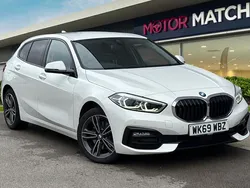 White Used 2019 BMW 118 Sport Line Hatchback | £13,190 (Good price)