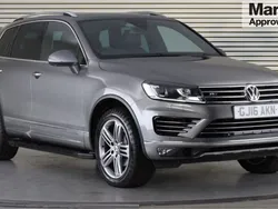 Grey Used 2016 VW Touareg R-line SUV | £17,827 (Good price)