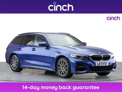 Blue Used 2022 BMW 330e M Sport Estate | £19,899 (Good price)