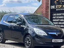 Black Used 2010 Vauxhall Meriva S MPV | £1,295 (Good price)