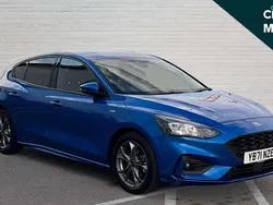 Blue Used 2022 Ford Focus ST-Line Hatchback | £15,113 (Fair price)