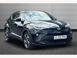 Black Used 2022 Toyota C-HR Design SUV | £19,999 (Fair price)