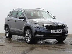 Graphite grey metallic Used 2024 Skoda Karoq SE L SUV | £22,995