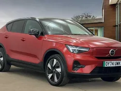 Red Used 2024 Volvo EC40 Plus SUV | £34,000