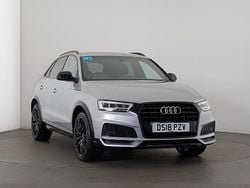Silver Used 2018 Audi Q3 Black Edition SUV | £17,498 (Super price)