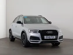Silver Used 2018 Audi Q3 Black Edition SUV | £18,298 (Super price)