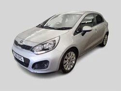 Silver Used 2015 Kia Rio 2 Hatchback | £6,990 (Fair price)