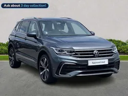 Grey Used 2024 VW Tiguan Allspace R-line SUV | £31,849 (A bit pricey)