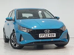 Blue Used 2022 Hyundai i20 SE Hatchback | £13,498 (A bit pricey)