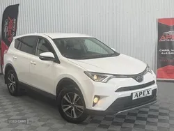 White Used 2017 Toyota RAV4 Business Edition SUV | £6,995 (Fair price)