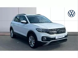 White Used 2020 VW T-Cross SE SUV | £13,751 (Fair price)