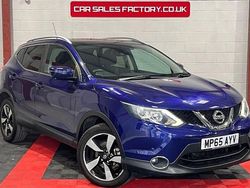 Blue Used 2016 Nissan Qashqai N-TEC SUV | £7,795 (Good price)