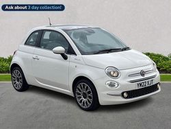 White Used 2022 Fiat 500 Dolcevita Hatchback | £10,575 (Fair price)