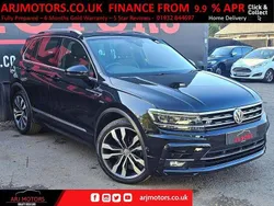 Black Used 2020 VW Tiguan R-line SUV | £18,995 (Fair price)