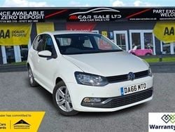White Used 2016 VW Polo Match Hatchback | £8,550 (Fair price)