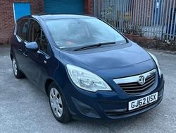 Blue Used 2012 Vauxhall Meriva MPV | £2,395 (Fair price)
