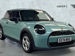 Ocean wave green Used 2024 Mini Cooper Classic Hatchback | £21,995 (Fair price)