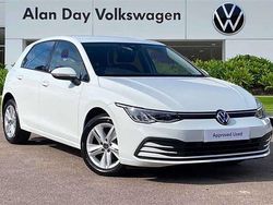 White Used 2022 VW Golf VIII Life Hatchback | £15,995 (Fair price)