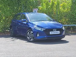 Blue Used 2021 Hyundai i20 SE Hatchback | £13,298 (Fair price)