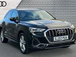 Black Used 2022 Audi Q3 S-Line SUV | £26,699 (Good price)