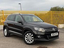 Black Used 2014 VW Tiguan Match SUV | £6,794 (Fair price)