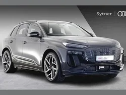 Grey Used 2024 Audi Q6 e-tron Advanced SUV | £55,000 (A bit pricey)