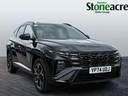 Black Used 2024 Hyundai Tucson N Line SUV | £31,736 (Expensive)