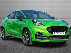 Green Used 2022 Ford Puma ST Hatchback | £20,991 (Fair price)
