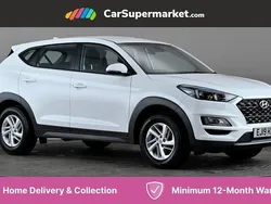 White Used 2019 Hyundai Tucson SUV | £12,197 (Fair price)