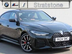 Black Used 2024 BMW 420 Gran Coupé M Sport Coupe | £38,491 (Fair price)
