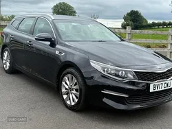 Black Used 2017 Kia Optima 2 Estate | £6,995 (Fair price)
