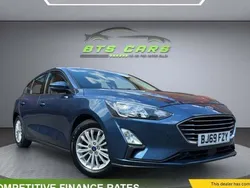 Blue Used 2020 Ford Focus Titanium Hatchback | £11,285 (Good price)