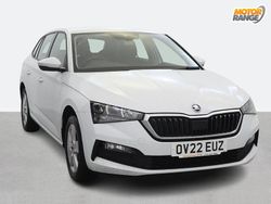 White Used 2022 Skoda Scala SE Hatchback | £11,895 (Fair price)