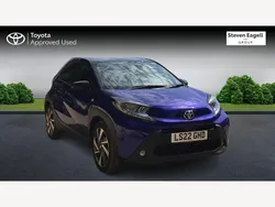 Blue Used 2022 Toyota Aygo Hatchback | £13,755 (Fair price)
