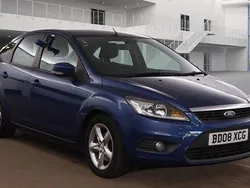 Blue Used 2008 Ford Focus Zetec Hatchback | £2,495 (Fair price)