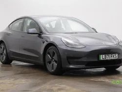 Grey Used 2021 Tesla Model 3 Standard Range Plus Sedan | £15,850 (Fair price)