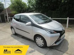 Silver Used 2017 Toyota Aygo X-play Hatchback | £5,495 (Fair price)