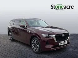 Red Used 2025 Mazda CX-80 Takumi-Line SUV | £45,449 (Fair price)