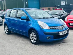 Blue Used 2007 Nissan Note SE MPV | £1,490 (Fair price)
