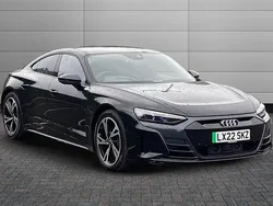Black Used 2022 Audi e-tron GT quattro Comfort Sedan | £51,150 (Expensive)