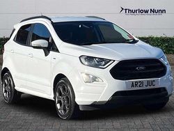 White Used 2021 Ford Ecosport ST-Line SUV | £12,499 (Fair price)